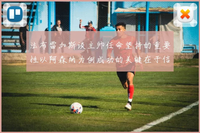 法布雷加斯谈主帅任命坚持的重要性以阿森纳为例成功的关键在于信任与耐心